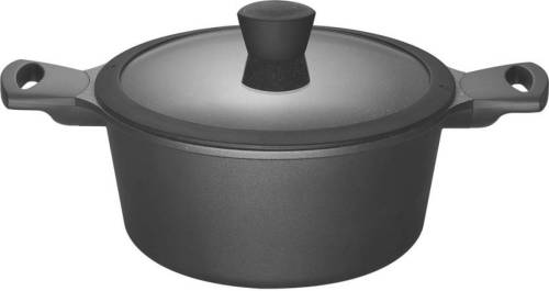 Sola Braadpan Fair Cooking - Ø 20 Cm - Zwart/wit - Inclusief Deksel
