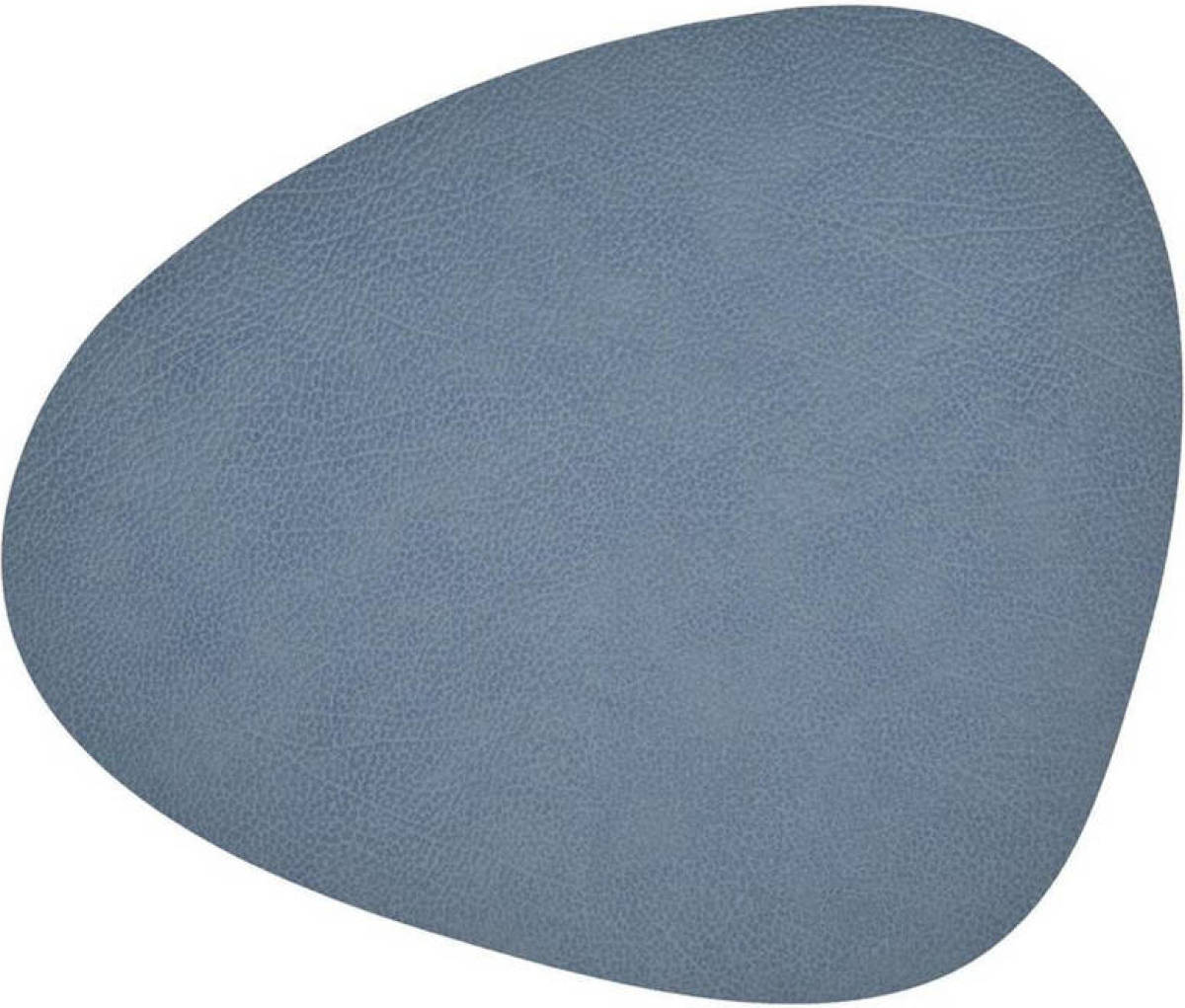 LIND DNA placemat leer Hippo Lichtblauw 37x44 cm)