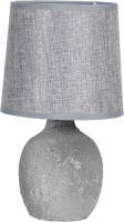 Tafellamp - Ø 15*26 Cm E14/max 1*40w - Grijs - Keramiek - Rond - Clayre & Eef - 6lmc0014