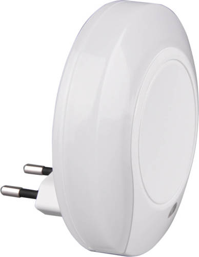 BES LED Stekkerlamp Lamp - Stekkerspot - Trion Jiko - 0.4w - Warm Wit 3000k - Rond - Mat Wit - Kunststof