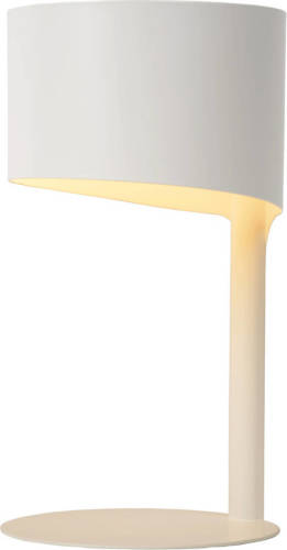 Lucide Knulle Tafellamp E14 H28,5 D15 Cm Wit