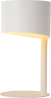 Lucide Knulle Tafellamp E14 H28,5 D15 Cm Wit