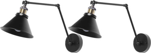Beliani Narva Muurlamp Metaal 73 X 73 Cm