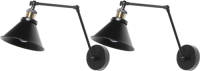 Beliani Narva Muurlamp Metaal 73 X 73 Cm