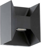 Eglo Buiten-led-wandlamp/2 Antraciet 'Morino'