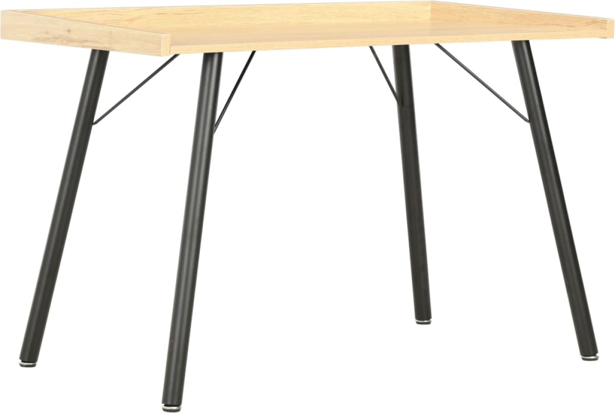 VidaXL Bureau 90x50x79 cm eikenkleurig