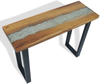 VidaXL Wandtafel 100x35x75 cm teakhout