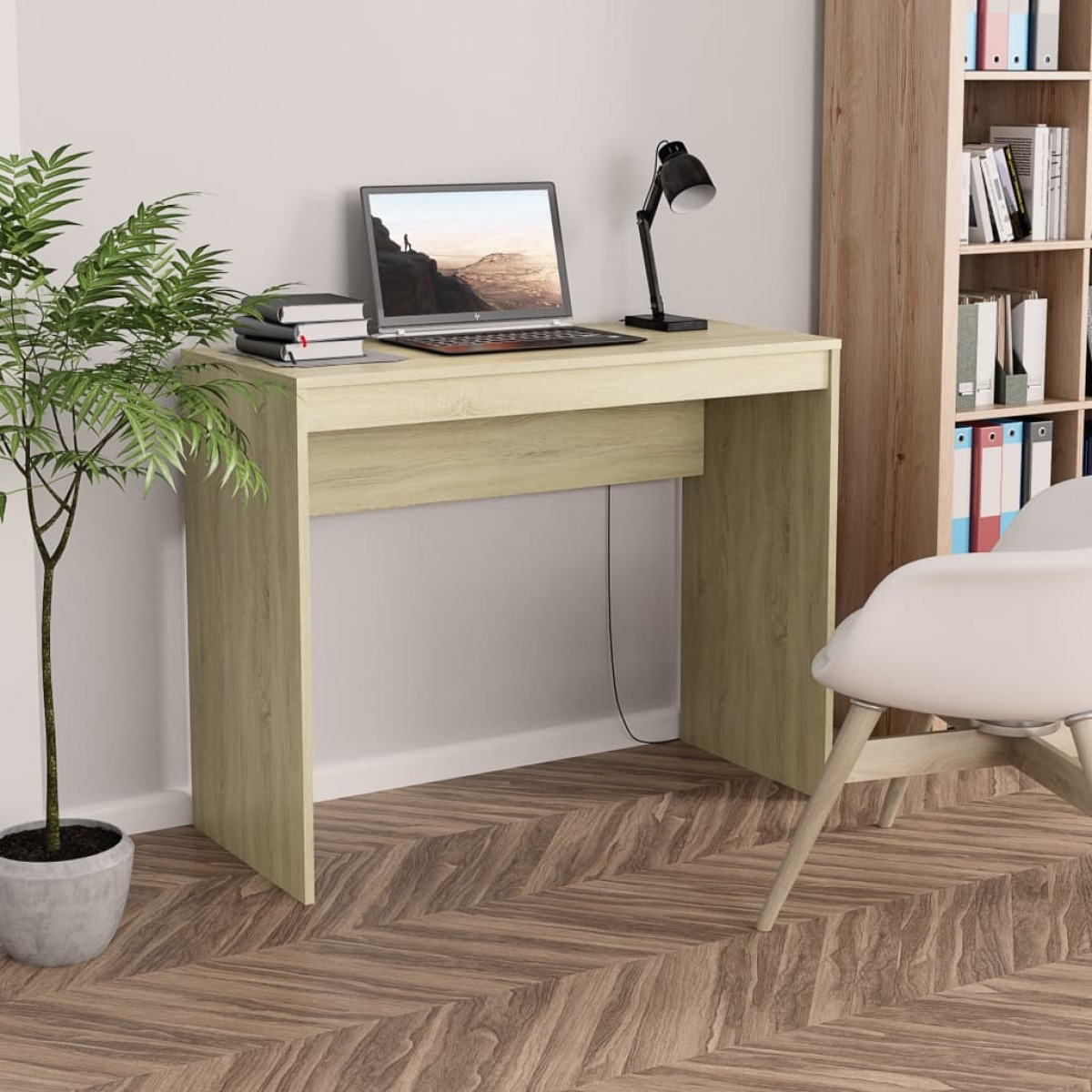 VidaXL Bureau 90x40x72 cm spaanplaat sonoma eikenkleurig