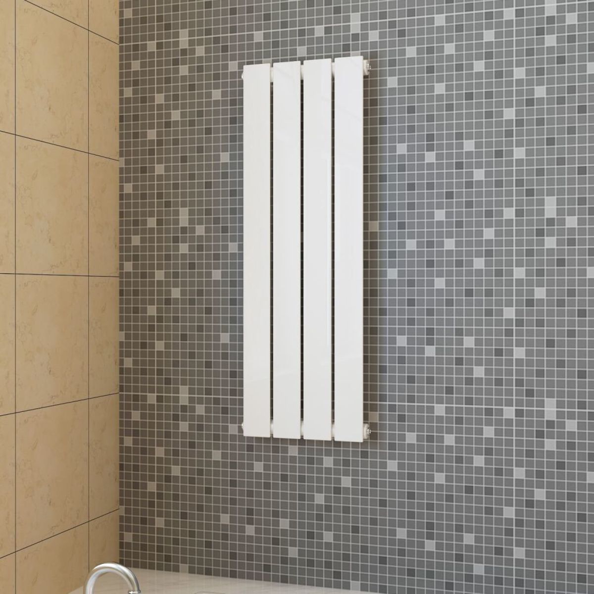 VidaXL Radiator-/verwarmingspaneel 311x900 mm wit