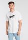 Levi's regular fit T-shirt met logo white