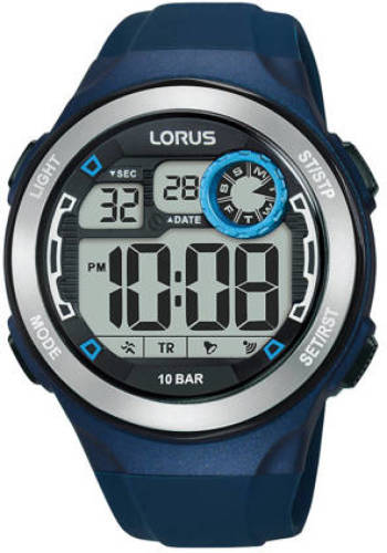 Lorus horloge R2383NX9 donkerblauw