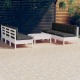 VidaXL 3096095 7 Piece Garden Lounge Set with Anthracite Cushions Pinewood (806641+3x806653)