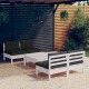 VidaXL 3096005 5 Piece Garden Lounge Set with Anthracite Cushions Pinewood (806641+2x806653)