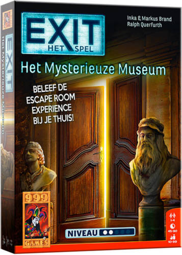 999 Games EXIT Het mysterieuze museum denkspel