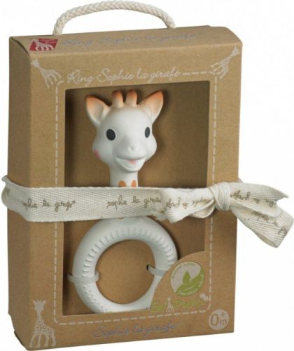Sophie de Giraf bijtspeeltje met ring