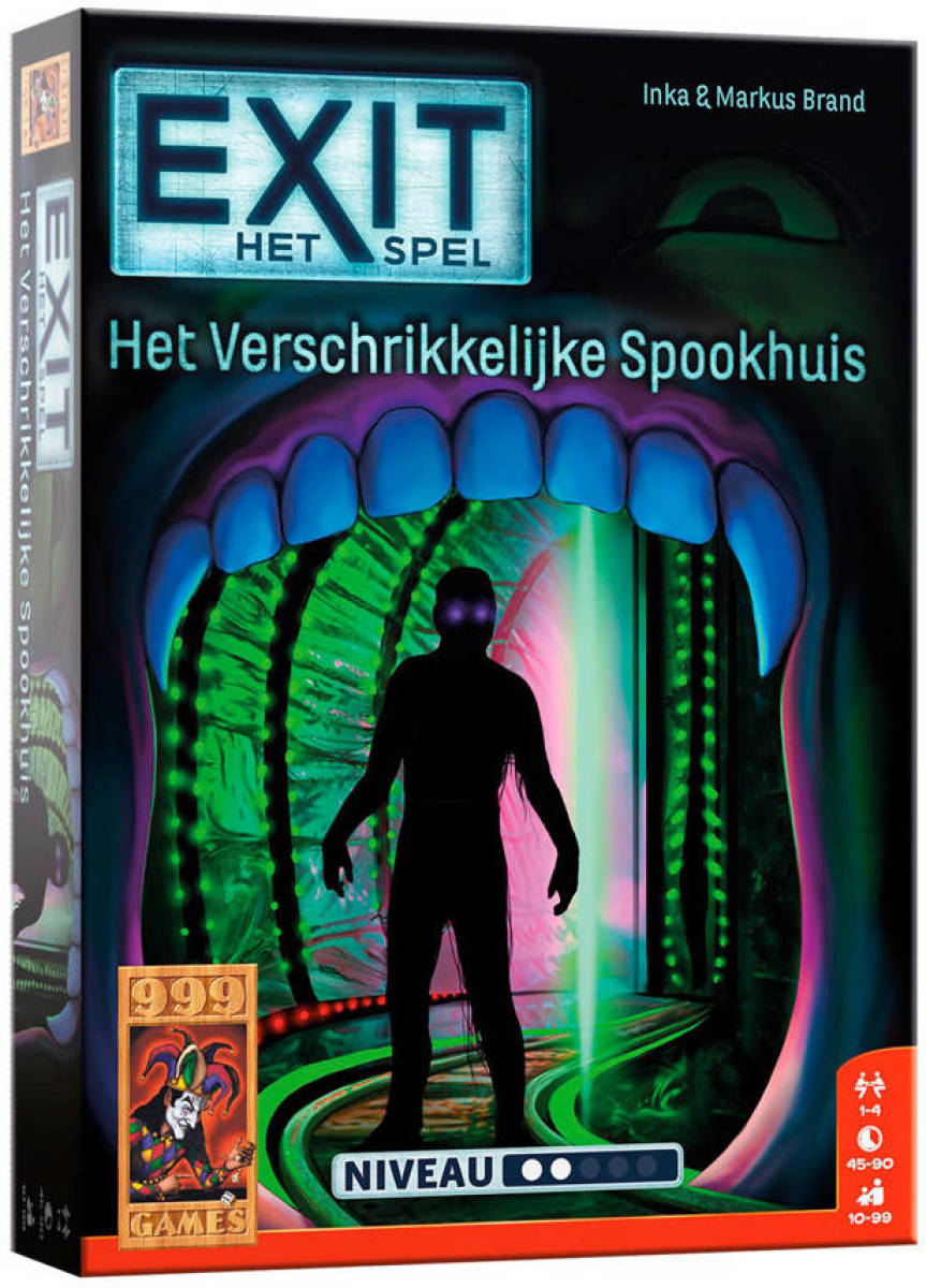 999 Games EXIT Het verschrikkelijke spookhuis denkspel denkspel