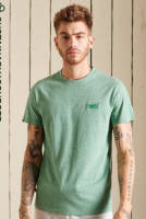 Superdry gemêleerd basic T-shirt bright green grit