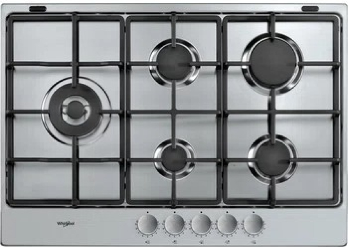 Whirlpool TGML 761 IX NL Gas kookplaat Rvs