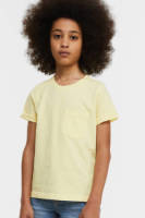 anytime T-shirt geel