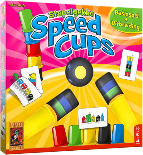 999 Games Stapelgekke Speedcups 6 spelers kinderspel