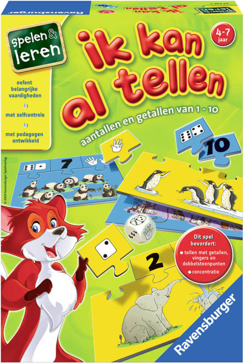 Ravensburger Ik kan al tellen! kinderspel