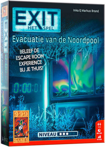 999 Games EXIT Evacuatie van de noordpool denkspel
