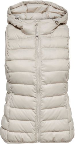 Only Gewatteerd Gilet Dames Beige