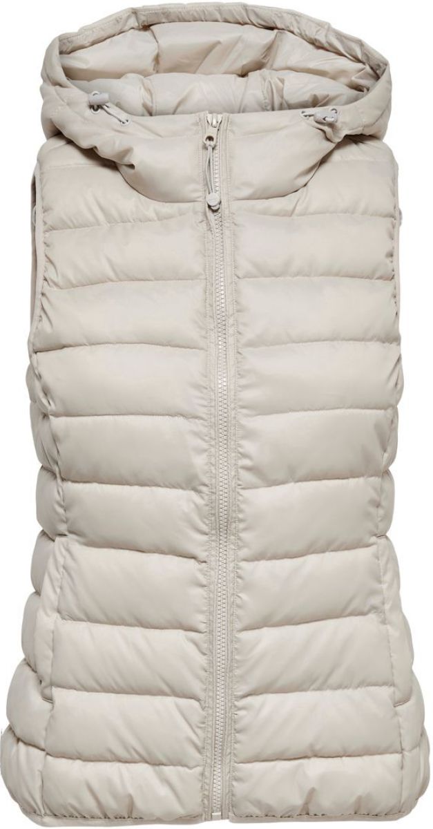 Only Gewatteerd Gilet Dames Beige