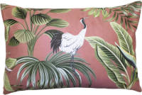 OVERSEAS sierkussenhoes Crane (60x40 cm)