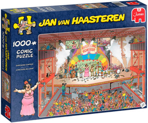Jan van Haasteren Eurosong Contest legpuzzel 1000 stukjes