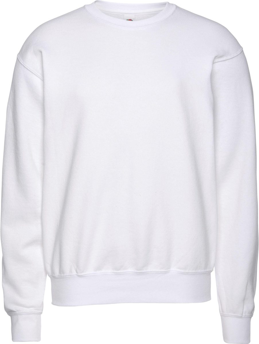 Fruit of the Loom Sweatshirt in een katoenmix