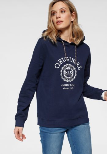 H.I.S Hoodie met retroprint van H.I.S