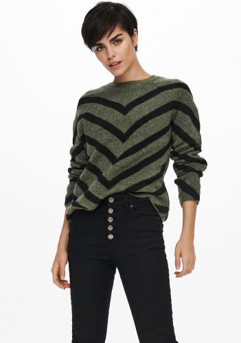 Only Trui met ronde hals ONLELIZA L/S PULLOVER KNT