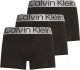 Calvin klein Retro-hipster met brede elastische band (set, 3 stuks, Set van 3)