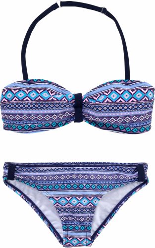 s.Oliver RED LABEL Beachwear Bandeaubikini met grafische print