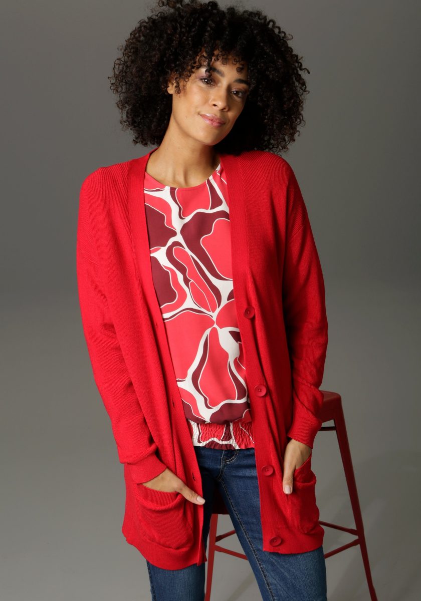 Aniston CASUAL Vest in een lang model