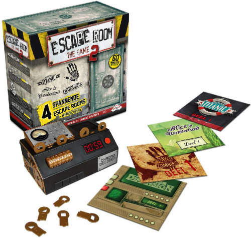 Identity Games Escape Room The Game basisspel 2 bordspel