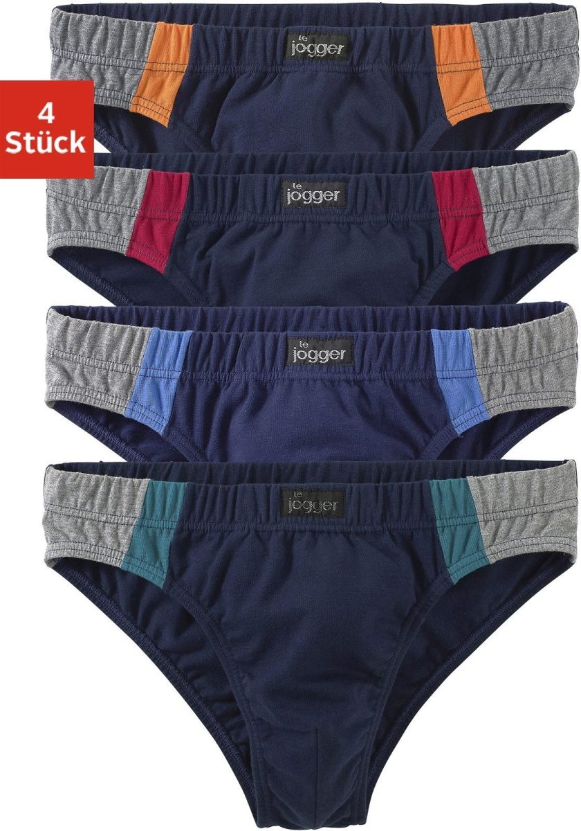 le jogger ® Slip optimale pasvorm door katoen-stretch (4 stuks)