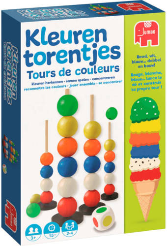 Jumbo kleuren torentjes kinderspel
