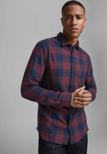 Jack & Jones Geruit overhemd GINGHAM TWILL SHIRT