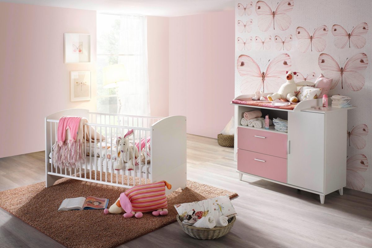Rauch SELECT Babymeubelset Nizza Bed + commode (voordeelset, 2 stuks)