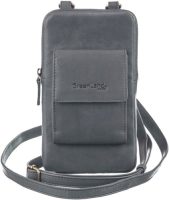 GreenLand Nature Gsm-tasje NATURE Soft met opgestikte portemonnee voor pasjes en rfid-bescherming