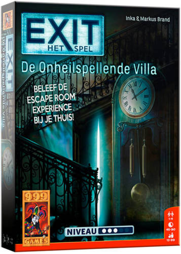 999 Games EXIT De onheilspellende villa denkspel