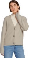 Tom Tailor Denim Cardigan met grofbreisel