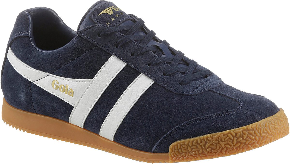 Gola Classic Sneakers GOLA HARRIER SUEDE met modieus contrastbeleg
