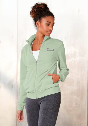 Bench. Sweatvest met twee log borduursels