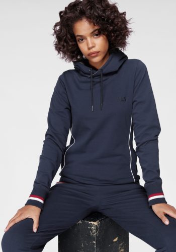 H.I.S Hoodie Athleisure Hoody met witte piping