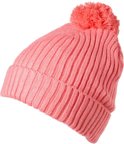 Sarlini gebreide muts roze