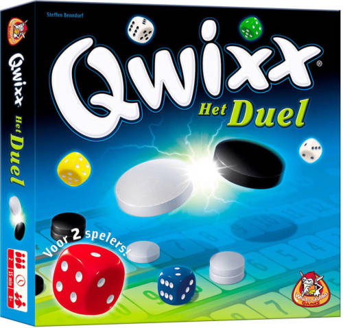 White Goblin Games Qwixx Het Duel dobbelspel