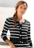 Lascana Shirtjasje van zacht ribmateriaal